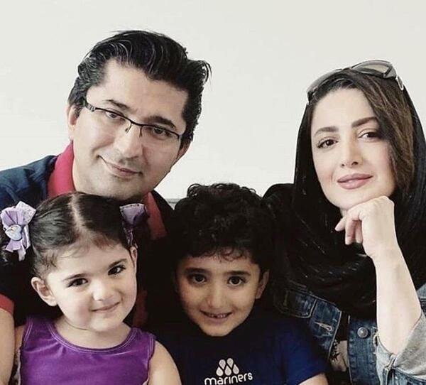 عکس شیلا خداداد با فرزندانش