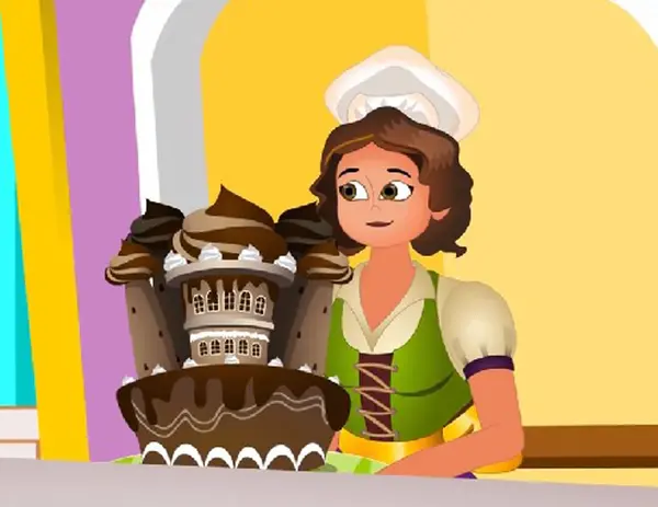 عکس شیرینی فروش کارتونی