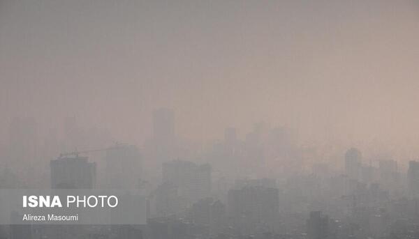 عکس هایی از آلودگی هوای تهران