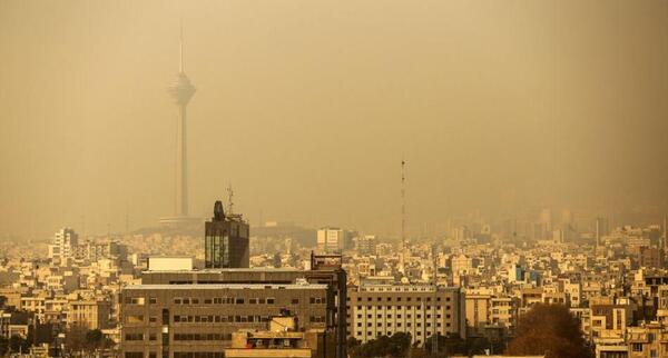 عکس هایی از آلودگی هوای تهران