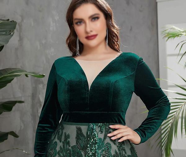 عکس مدل سارافون خانگی برای افراد چاق