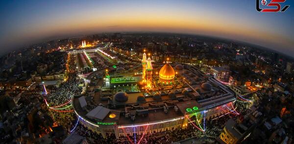 عکس بین الحرمین از هواپیما