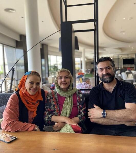 عکسهای افسانه چهره آزاد وهمسرش
