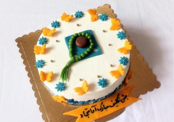 عکس پسرانه روی کیک