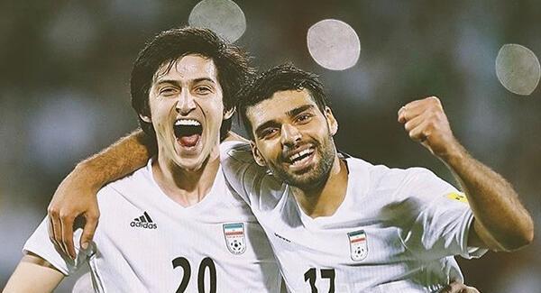عکس مهدی طارمی با علی دایی