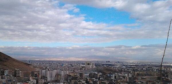 عکس هوایی صبح امروز