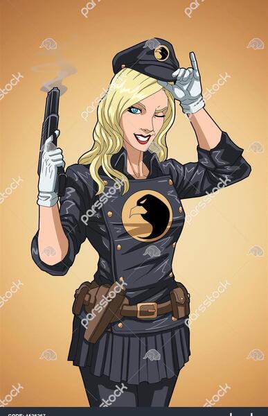 عکس زنان پلیس زیبا