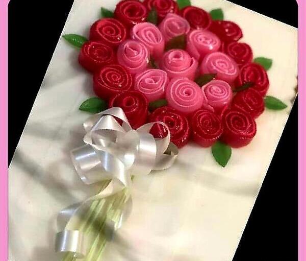 عکس ژله طرح گل