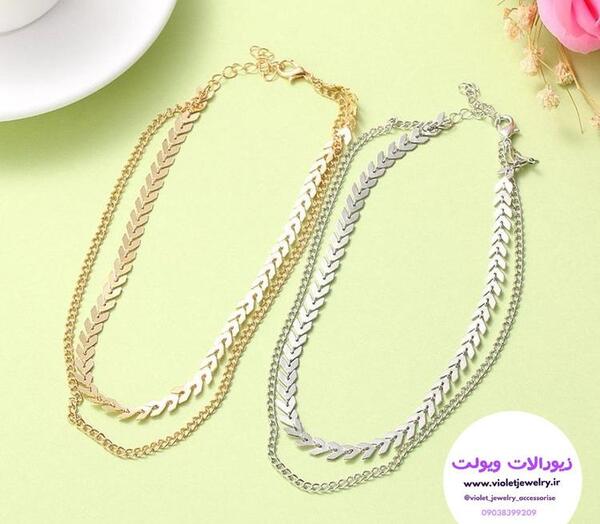 عکس گردنبند رنگ ثابت