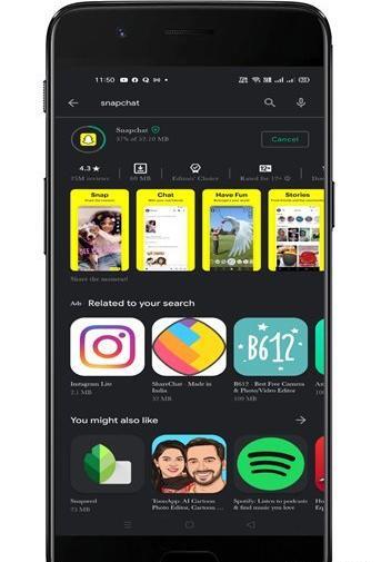 عکس گرفتن با برنامه اسنپ چت