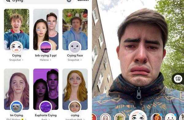 عکس گرفتن با برنامه اسنپ چت