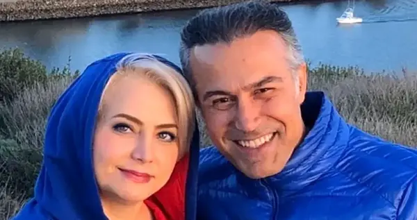 عکس دانیال حکیمی با همسر
