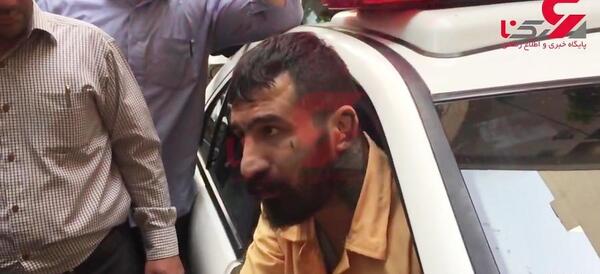 عکس وحید مرادی در مقابل سردار