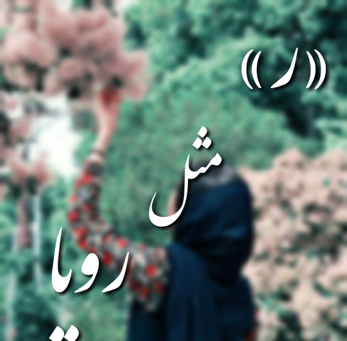 عکس نوشته ر مثل راضیه