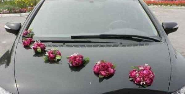 عکس ایده برای ماشین عروس ساده