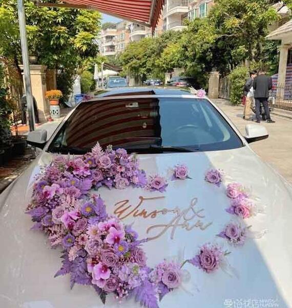 عکس ایده برای ماشین عروس ساده