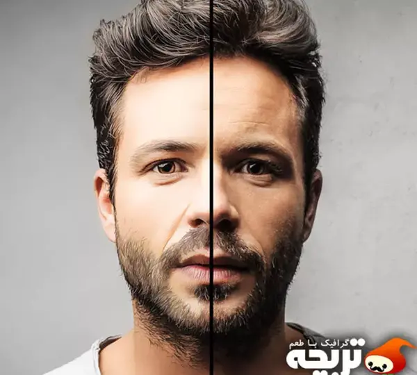 پرتره عکس فتوشاپ