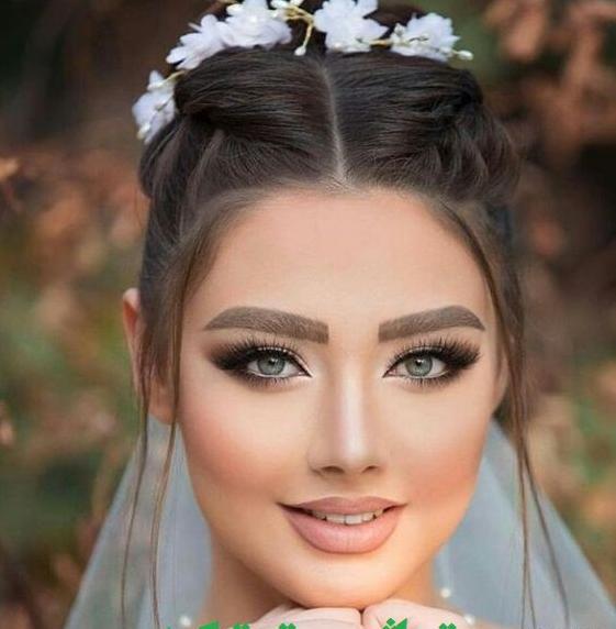 عکس عروس آرایش شده
