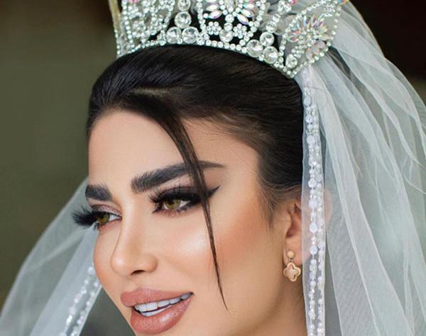 عکس عروس آرایش شده
