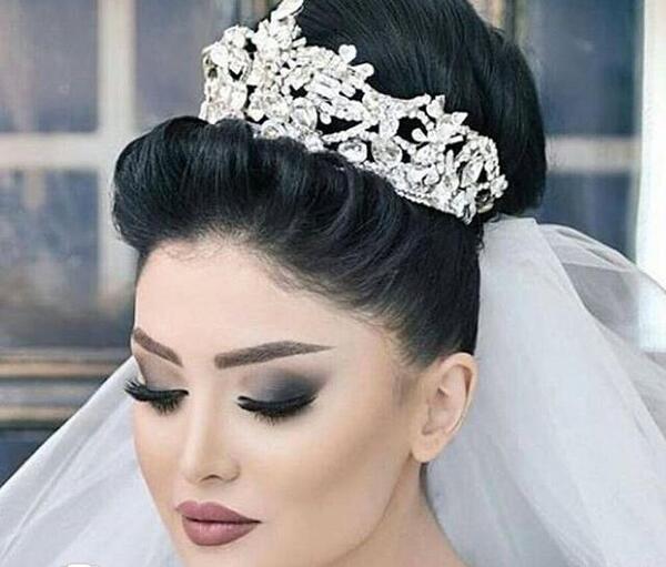 عکس عروس آرایش شده