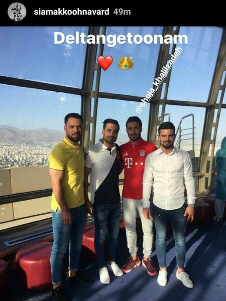 عکس سعید نعمتی برادر سیامک نعمتی