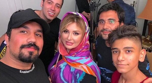 عکس علی صبوری و زنش