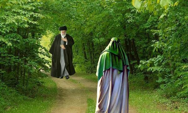عکس بدون نوشته در مورد امام زمان