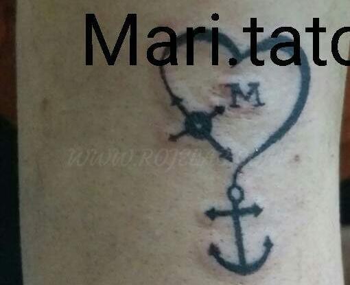 عکس تاتو روی دست با حروف انگلیسی