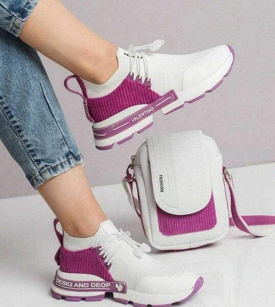 عکس کیف کفش ست دخترانه اسپرت