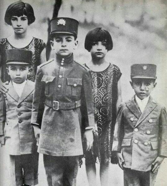 عکسهای رضا شاه و همسرش
