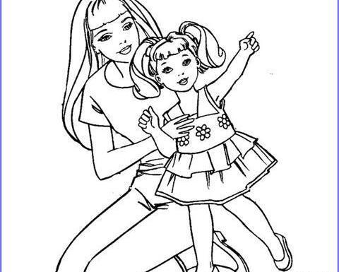 عکس ایده نقاشی باربی