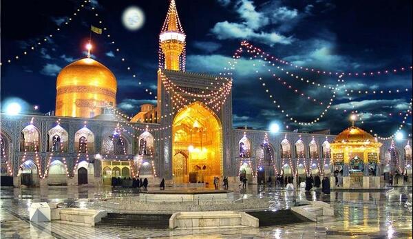 عکس حرم امام رضا ساده