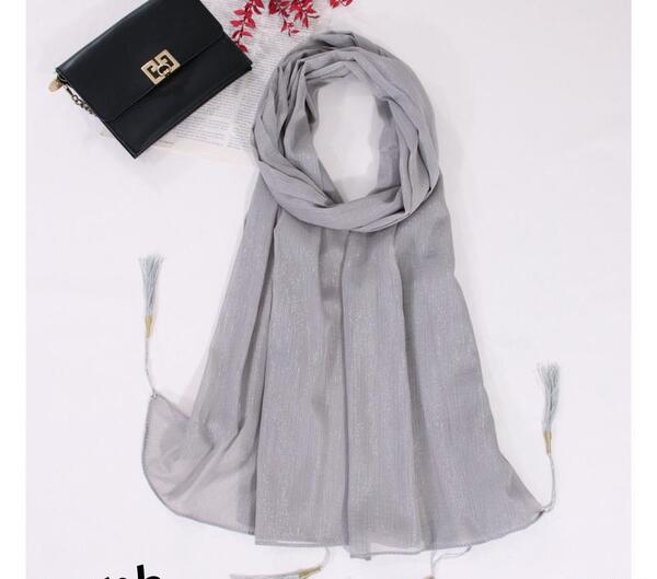 عکس شال طوسی دخترانه