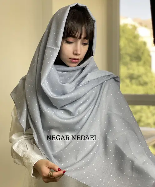 عکس شال طوسی دخترانه