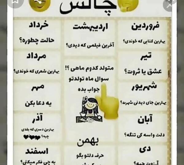 عکس چالش تاریخ تولد