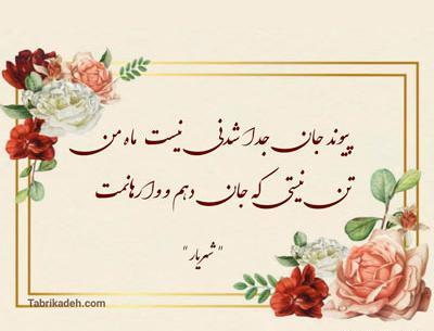 عکس زیبا شهریار