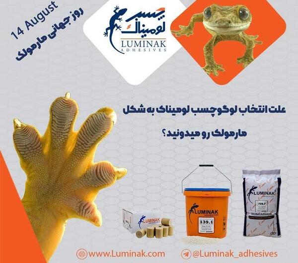 عکس چسب مارمولک