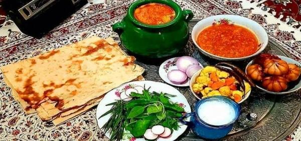 عکس آبگوشت در قابلمه