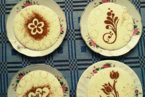 عکس سفره افطار شله زرد