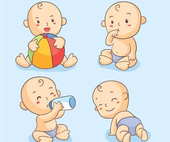 عکس نوزاد انیمیشنی