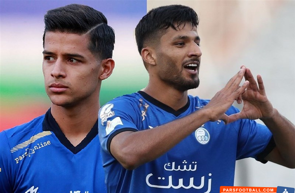 عکس مهدی قائدی با جام قهرمانی استقلال