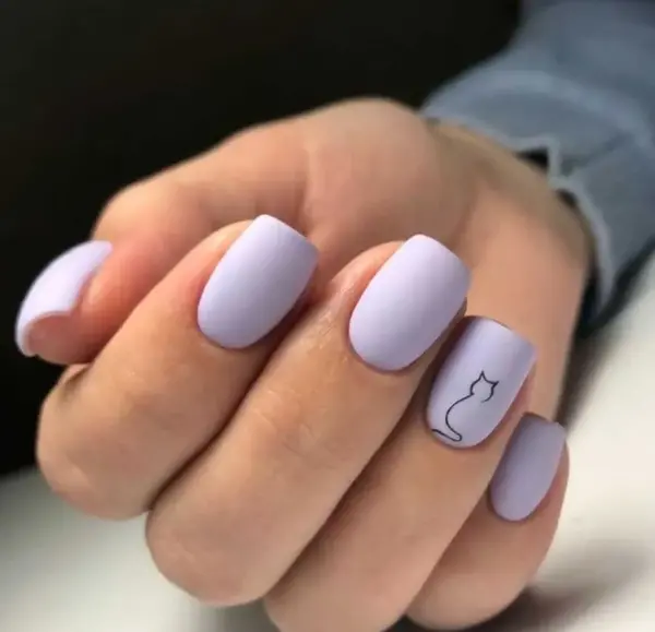 عکس مدل ناخن کوتاه دخترانه