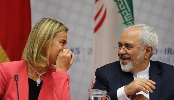 عکس ظریف با روحانی