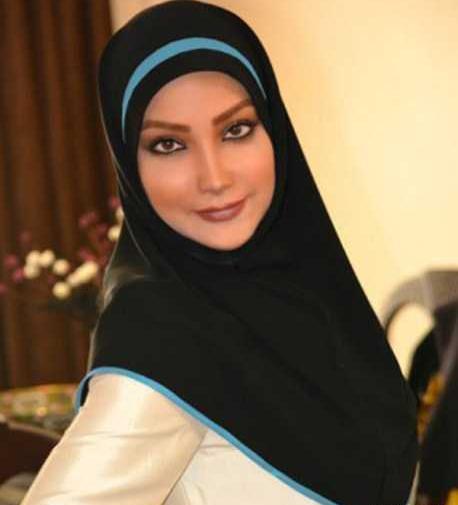 عکس مقنعه طرح دار