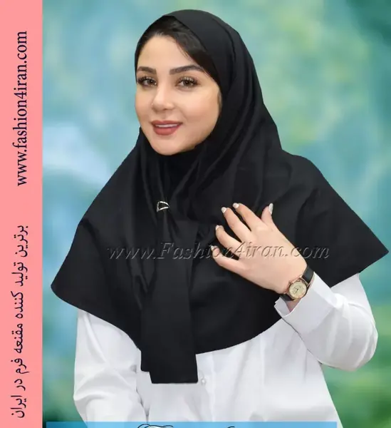 عکس مقنعه طرح دار