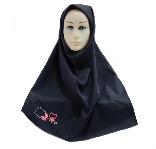 عکس مقنعه طرح دار