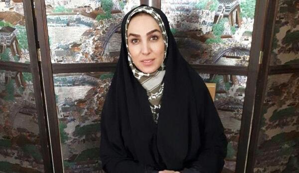 عکس سوگل طهماسبی در کربلا