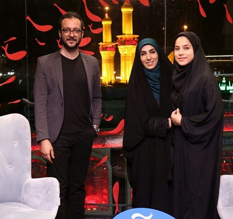 عکس سوگل طهماسبی در کربلا