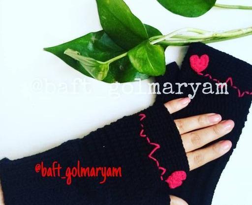 عکس دستکش انگشتی دخترانه