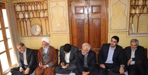 عکس همسر جدید ولایتی